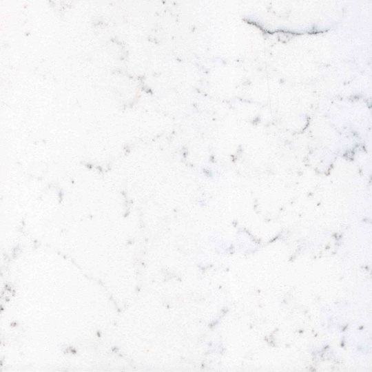 White stone surface with fine pale grey speckling